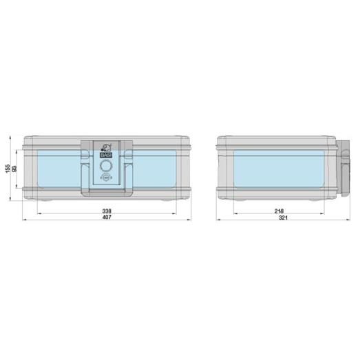 Document Box Fire and Water Resistant | DB 210M