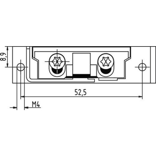 Elektrotüröffner A5000--A 6-24 V AC/DC Kompakt DIN L/R GEZE