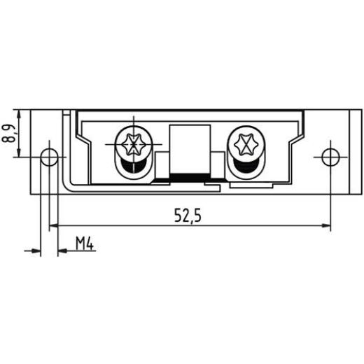 Elektrotüröffner A5010--A 6-24 V AC/DC Kompakt DIN L/R GEZE