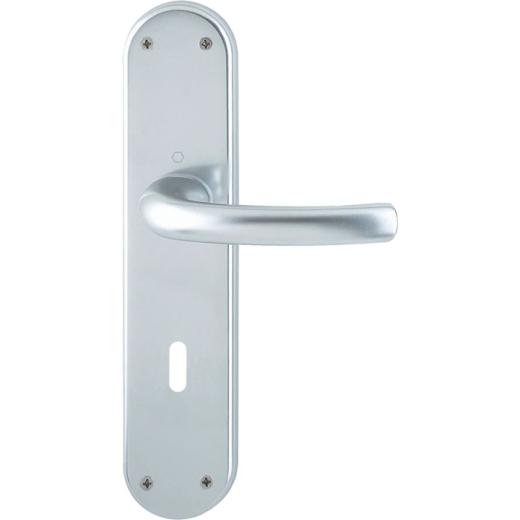 Renovationsgarnitur Tôkyô 1710/3334 Alu.F1 OB 4-KT.8mm Entf.72mm HOPPE