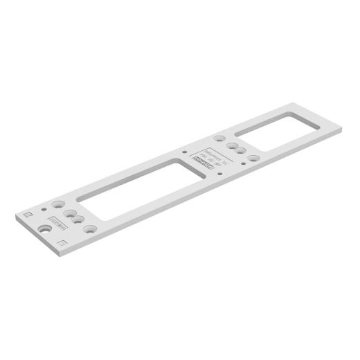 GEZE Montageplatte TS 4000/TS 5000 - weiß