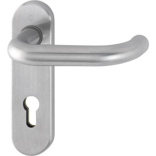 Kurzschildgarnitur Paris E138Z/353K VA F69 PZ rd Drückergrt.HOPPE