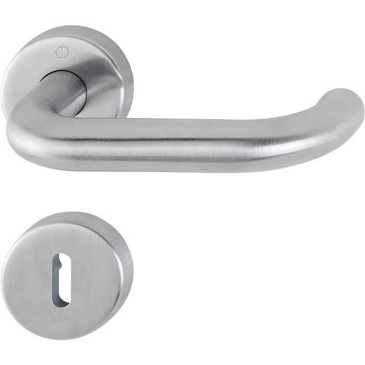 Rosettengrt.Paris E138/42H/42HKVS VA F69 U-Form OB DIN L/R D/D HOPPE