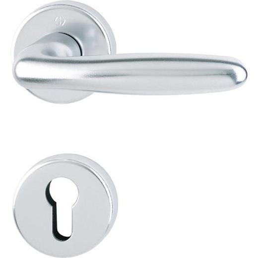 Rosettengrt.Verona 1510/42KB/42KBS Alu.F1 PZ DIN L/R D/D HOPPE