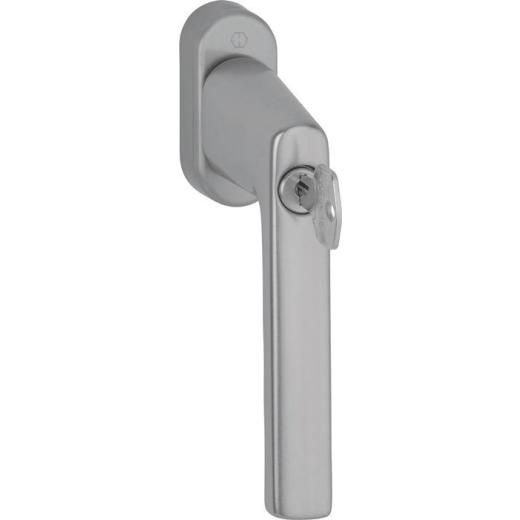 Fenstergriff Hamburg 0700LS/U26 100NM Alu.F9 Alu.stahlfarben 32-42mm abschl.