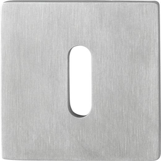 Schlüsselrosetten-Paar E848NS VA F69 Schildst.2mm OB quad.HOPPE