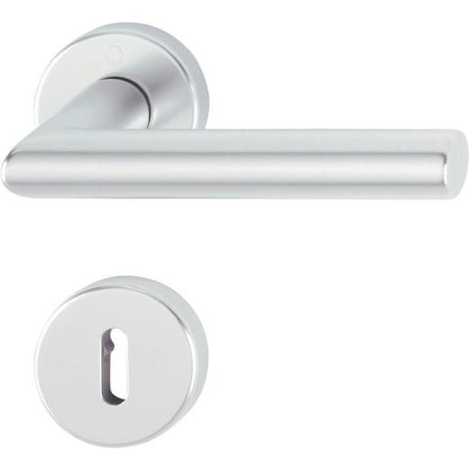 Rosettengrt.Ams.1400/42KV/42KVS Alu.F1 rd.OB DIN L/R D/D HOPPE