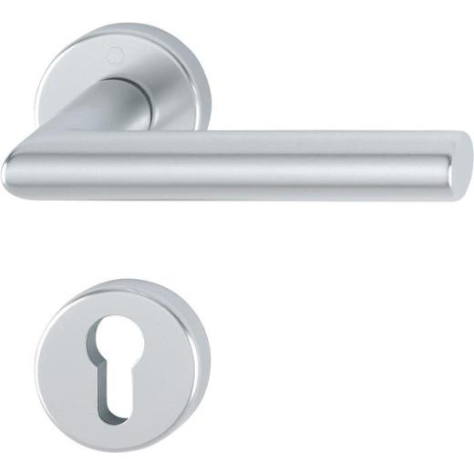 Rosettengrt.Ams.1400/42KV/42KVS Alu.F1 rd.PZ DIN L/R D/D HOPPE