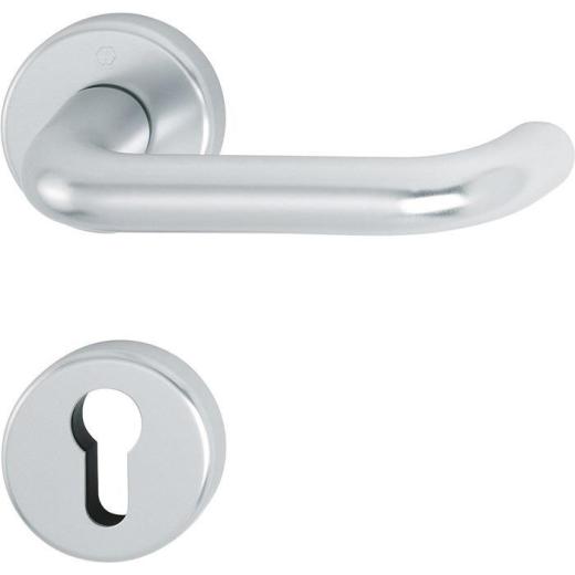 Rosettengrt.Paris 138L/42KV/42KVS Alu.F1 U-Form PZ DIN L/R D/D HOPPE