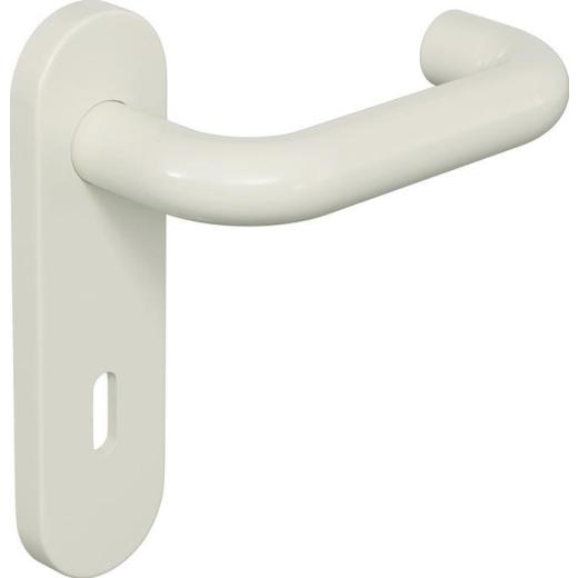 Kurzschildgarnitur 111R01.110 99 Ku.99 BB rd Drückergrt.HEWI