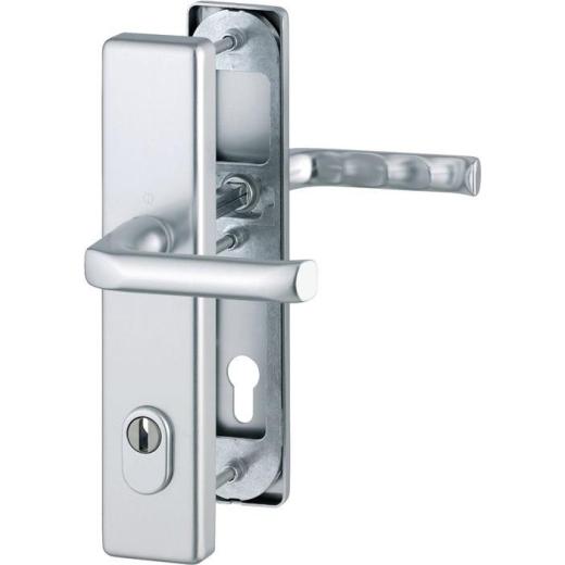 Schutzgarnitur London 113/2222ZA/2210 Alu.F1 92mm 67-77mm HOPPE