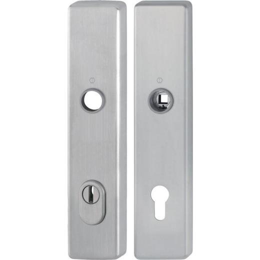 Langschildpaar E2222ZA/2210 ma F69 PZ 92mm HOPPE