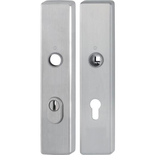 Langschildpaar E2222ZA/2210 ma F69 PZ 72mm HOPPE