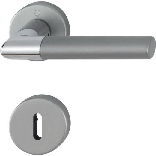 Rosettengrt.Lecce 1405/42KV/42KVS Alu.F49/F9-2 rd.OB DIN L/R D/D HOPPE