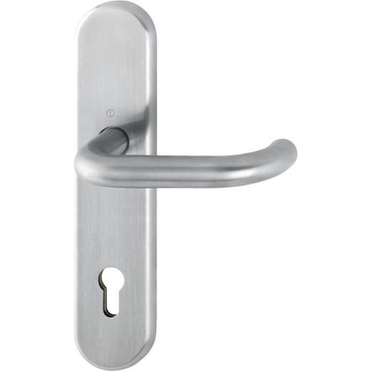 Langschild-Halbgarnitur Paris E138F/3310 VA F69 PZ 92mm DIN L/R HOPPE