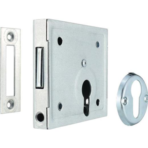 Kastenriegelschloss 150 DIN L/R PZ m.Flachschließbl.Dornm.60mm BEVER