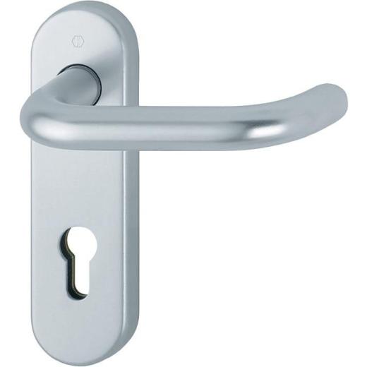 FS-Garnitur Paris FS-138/353KH Alu.F1 D/D TS 45-65mm PZ rd DIN L/R HOPPE