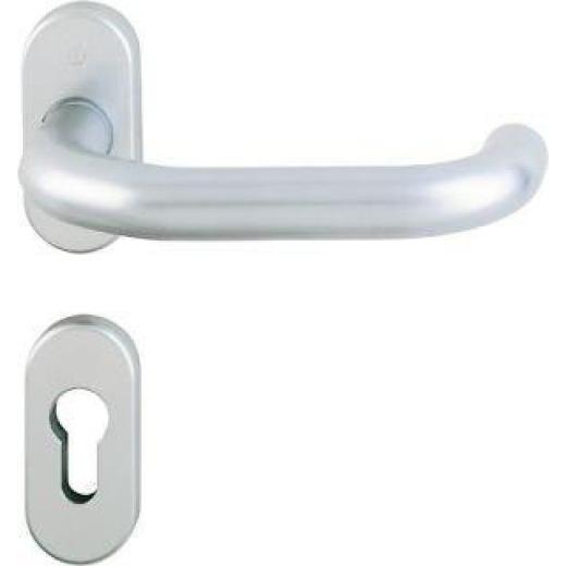 FS-Garnitur Paris FS-138GF/55/55S Alu.F1-2 D/D TS 55-75mm PZ ov.DIN L/R HOPPE