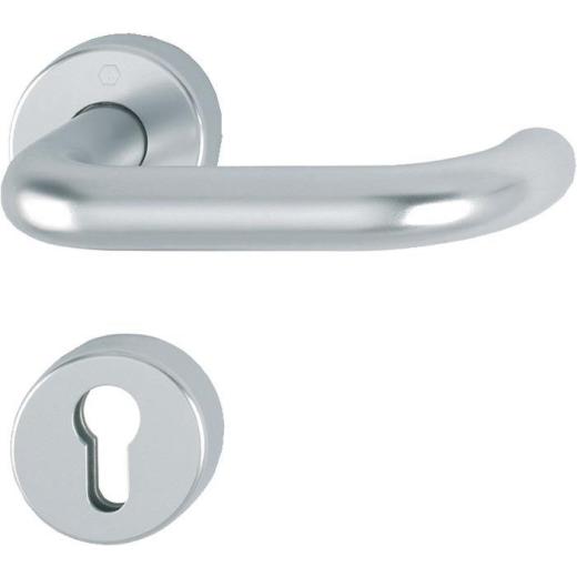 FS-Garnitur Paris FS-138/42H/42HS Alu.F1 D/D TS 45-65mm PZ rd.DIN L/R HOPPE