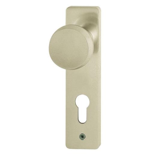 Knopfkurzschild 58/202K Alu. F1 Entf. 72mm PZ HOPPE