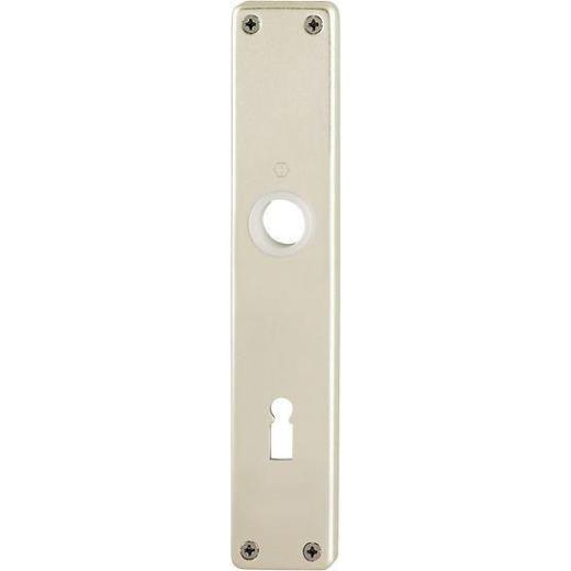 Langschildpaar 202SP F2/neusilberfarbig F2 BB 72mm HOPPE