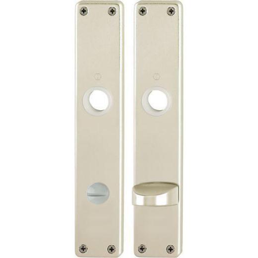 Langschildpaar 202SP F2/neusilberfarbig F2 SK/OL 78mm HOPPE