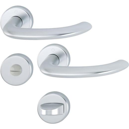 Rosettengrt.Mar.1138/42KV/42KVS Alu.F1 U-Form SK/OL DIN L/R D/D HOPPE