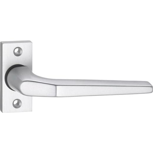 Profiltürdrückerlochteil 3314/0000 Alu.F1 ktg 8mm gekr.EDI