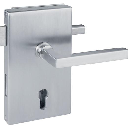 Glastürschloss 6053 PZ L-Molina VA ma PZ DIN li.HERMAT