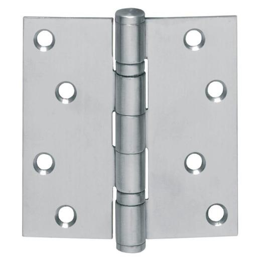 Kugellagertürscharnier VA ktg.89x89mm DIN L/R ma ausziehb.Stift INTERSTEEL