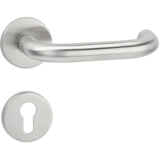 Drückergrt.Basic 01 VA 60 VA ma U-Form PZ DIN L/R D/D 30 APTEC