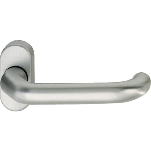 Profiltür-Drückerlochteil 06 1146 Alu.0105 ov.8mm gekr.FSB