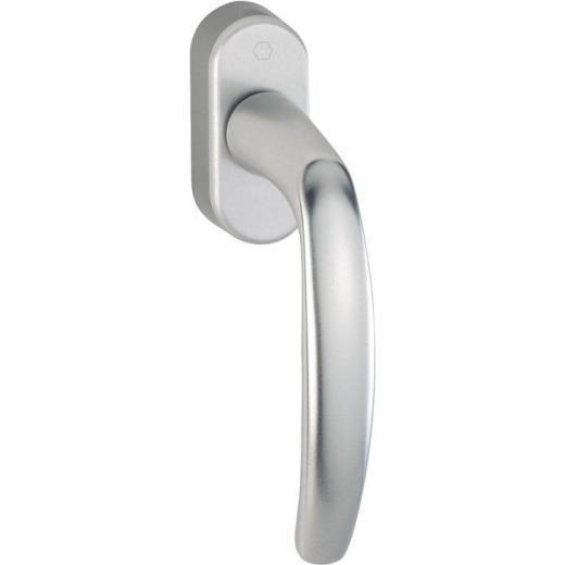 Fenstergriff Atlanta 0530/US952 Alu.32-42mm F1/naturf.Secustik®/VarioFit® HOPPE