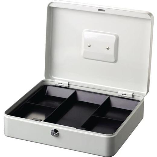 Geldkassette MONEY 5030 B.300xH.90xT.240mm grau lack.BURG-WÄCHTER