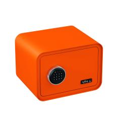 mySafe 350 Electronic Furniture Safe | with code, alarm-secured / orange
