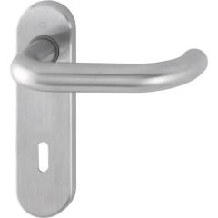 Kurzschildgarnitur Paris E138Z/353K VA F69 OB rd Drückergrt.HOPPE