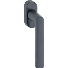 Fenstergriff Hamburg 0700L/U26 Alu.F9714M schwarz ma 32-42mm Stand.HOPPE