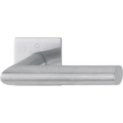 Türdrückerpaar Ams.E1400Z/848N VA F69 m.Drückerrosetten 4-KT.8mm HOPPE