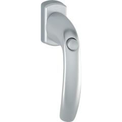 Fenstergriff NY 0810SV/U10 Alu.F9016/verkehrsweiß 35mm selbstsperrend HOPPE