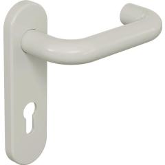 Kurzschildgarnitur 111R01.110 97 Ku.97 PZ rd Drückergrt.HEWI