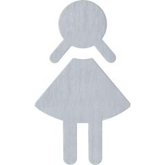 Symbol Frau 710XA.150.2 VA Farb-Nr.XA B.87mm H.150mm S.1,5mm HEWI