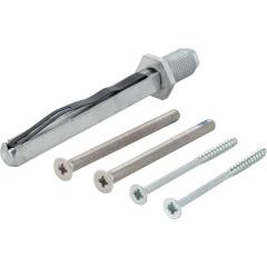 Bef-set.Sertos® K/G 50-55mm M5x65+4,0x60 4-KT.8x80mm HOPPE