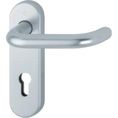 FS-Garnitur Paris FS-138/353KH Alu.F1 D/D TS 45-65mm PZ rd DIN L/R HOPPE