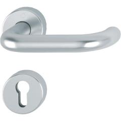 FS-Garnitur Paris FS-138/42H/42HS Alu.F1 D/D TS 45-65mm PZ rd.DIN L/R HOPPE