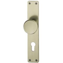 Knopflangschild 54/202 Alu.F2 72mm PZ HOPPE