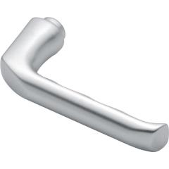 Türdrückerlochteil London 113 Alu.F1/naturf.4-KT.8mm DIN L/R HOPPE
