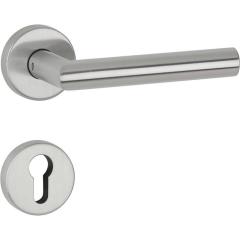 Drückergrt.Basic 02 VA 60 VA ma Gehrung PZ DIN L/R D/D 30 APTEC