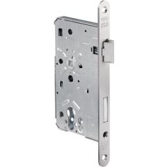 Objekt-Einsteckschloss 0515 PZW 24/ 60/72/8mm DIN R alufin.silber rd Kl 3 Zinkd.