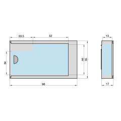 Magnetische Schlüsselbox | SBO 210M