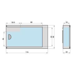 Magnetische Schlüsselbox | SBO 210L